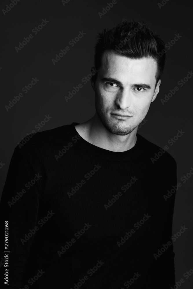 portrait of young man portrait of young man