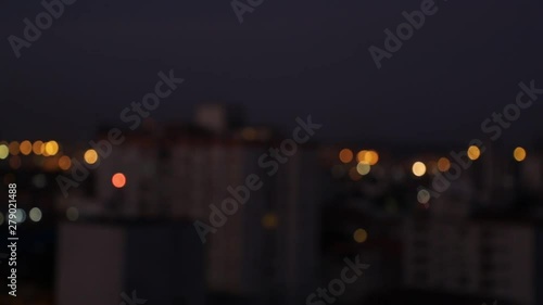 cidade noturna photo