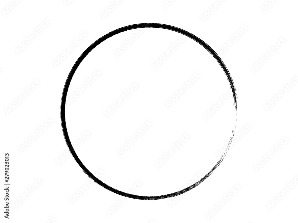 Black grunge circle made for marking.Black paint circle made for your project.Grunge logo design. Black grunge circle made for marking.Black paint circle made for your project.Grunge logo design.