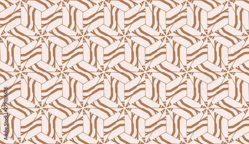 Wallpaper Mural Pattern with polygonal geometric elements. Vector Seamless illustration. Template for wallpaper, interior design, decoration, scrapbooking page. Torontodigital.ca