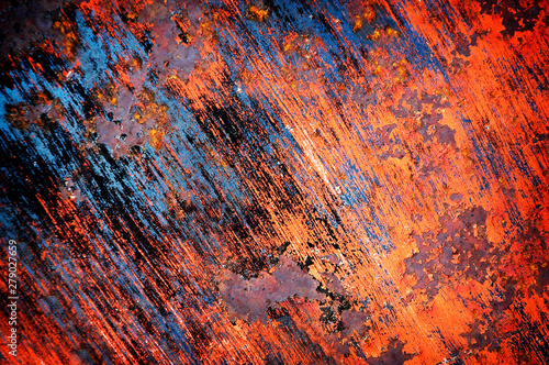 Rusted Metal Texture for Background