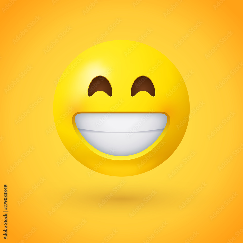 emoji happy face camera