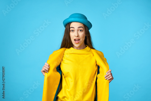 portrait of young woman in hat © SHOTPRIME STUDIO