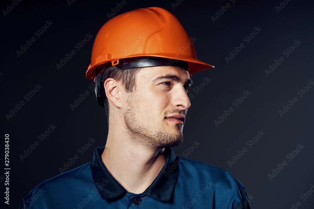 portrait of construction worker portrait of construction worker