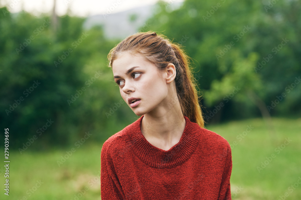 portrait of young woman