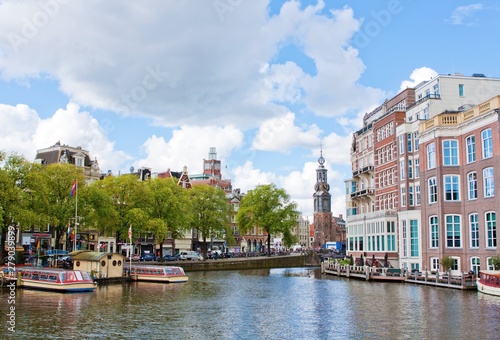 Boats and Buildings on a Canal