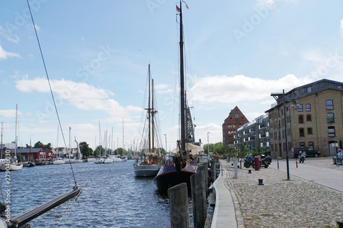 ausgemusterte Segelschiffe im Museumshafen am Ryck photo