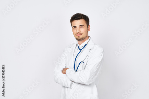 portrait of a young doctor