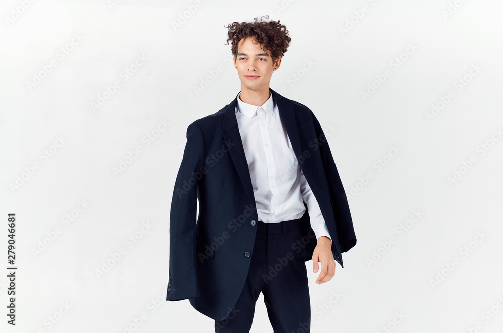 portrait of a businessman isolated on white portrait of a businessman isolated on white