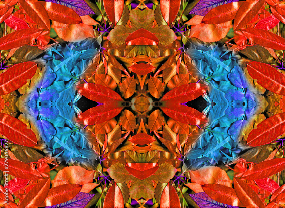 Fototapeta premium Floral grooves