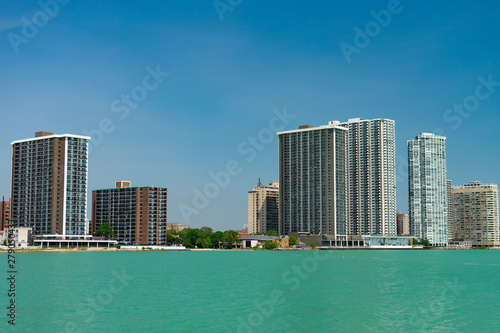 Edgewater Chicago Skyline with Lake Michigan © James