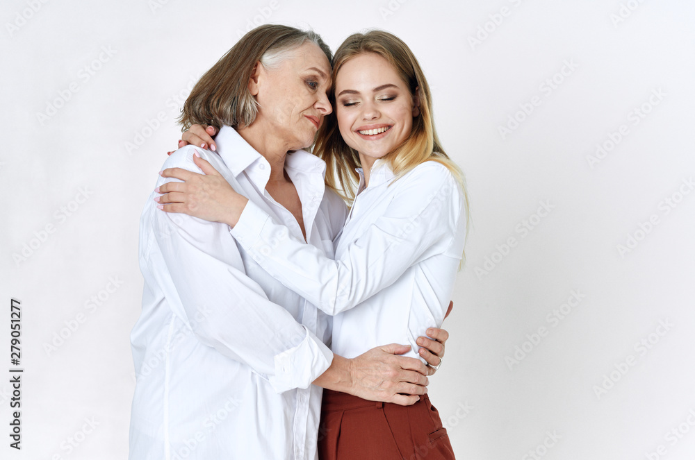 young smiling woman with perfect skin on face looking at camera young smiling woman with perfect skin on face looking at camera