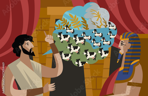 joseph interpretation of pharaoh dreams old testament tale