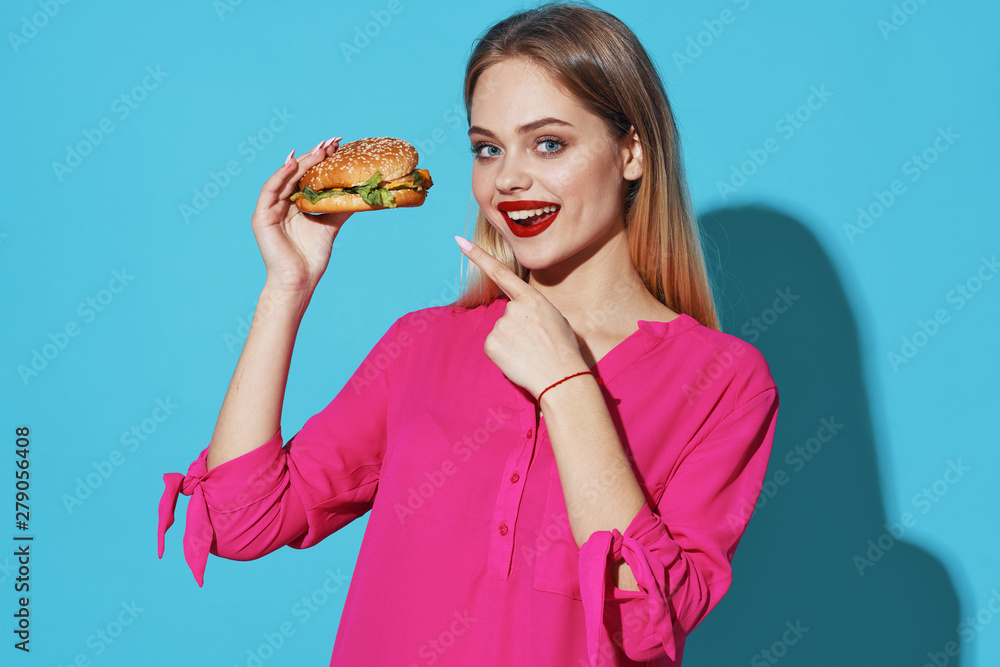 young woman with cake young woman with cake