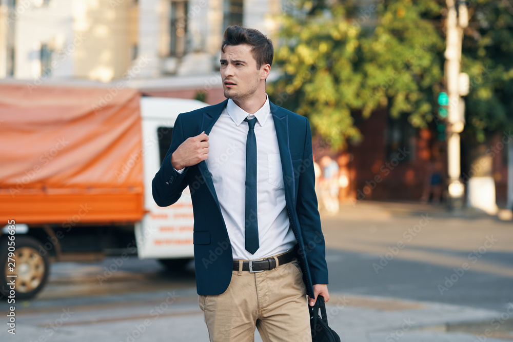 businessman in the city