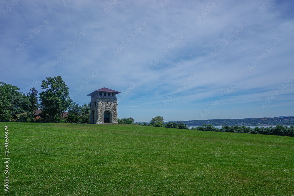 Newburgh, New York: The restored Tower of Victory at Washington's Headquarters National Historic Landmark, on the Hudson River. Newburgh, New York: The restored Tower of Victory at Washington's Headquarters National Historic Landmark, on the Hudson River.