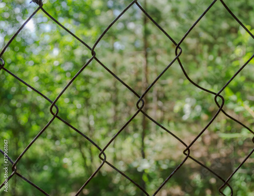 mesh chain-link background and texture