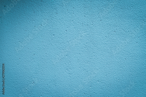Texture of blue cement concrete wall