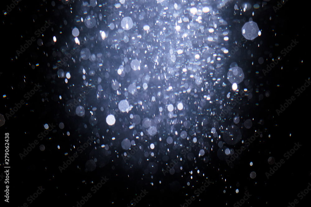 Fototapeta premium Abstract blur bokeh water texture