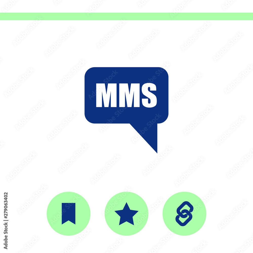 Simple flat icon on white background. Simple flat icon on white background.