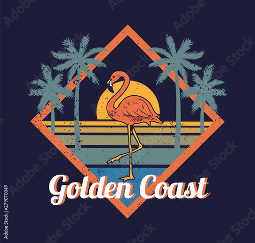 pink flamingo tropical paradise exotic 