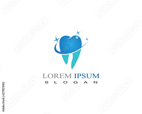 Dental care logo vector design element clinic