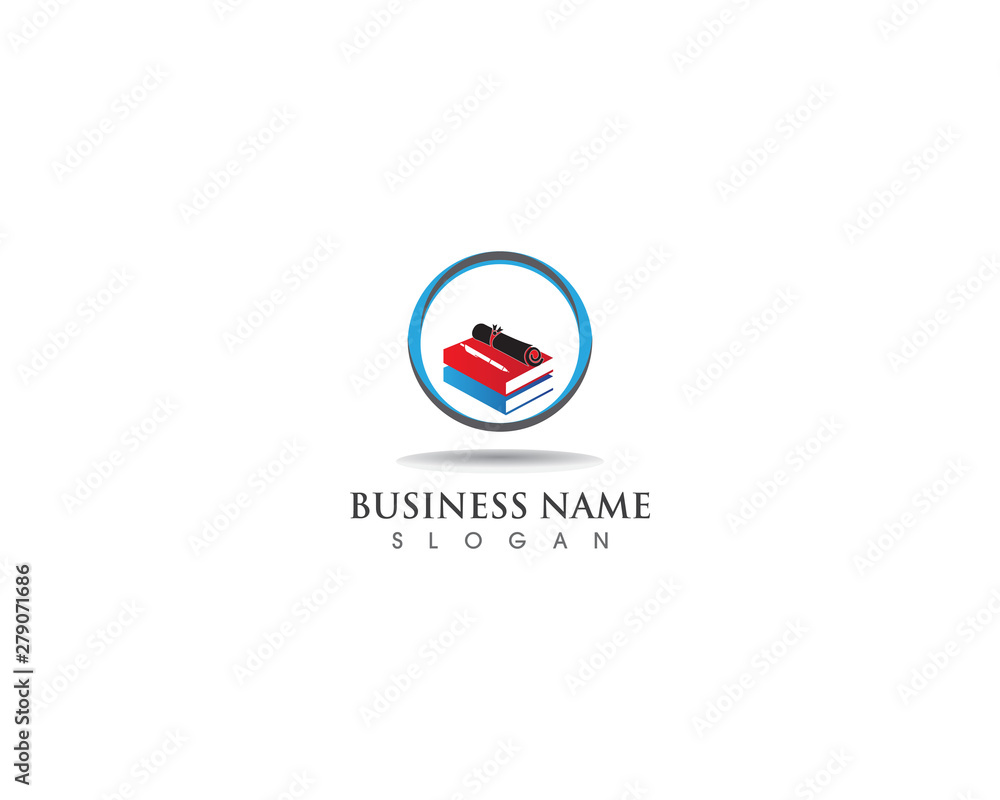 Book reading logo and symbols template icons app Book reading logo and symbols template icons app
