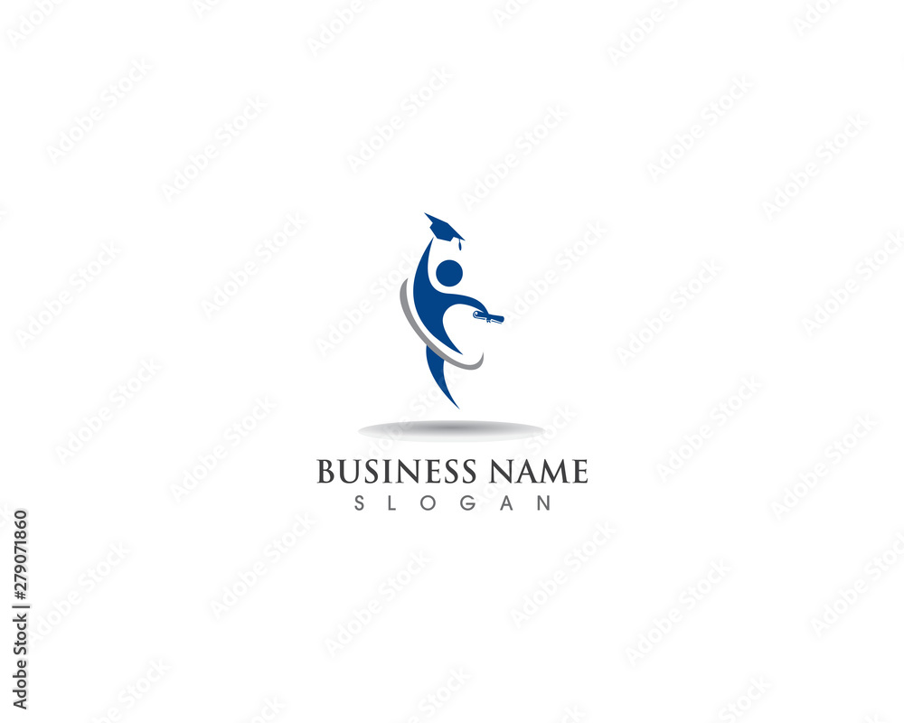education graduation logo vector illustration education graduation logo vector illustration