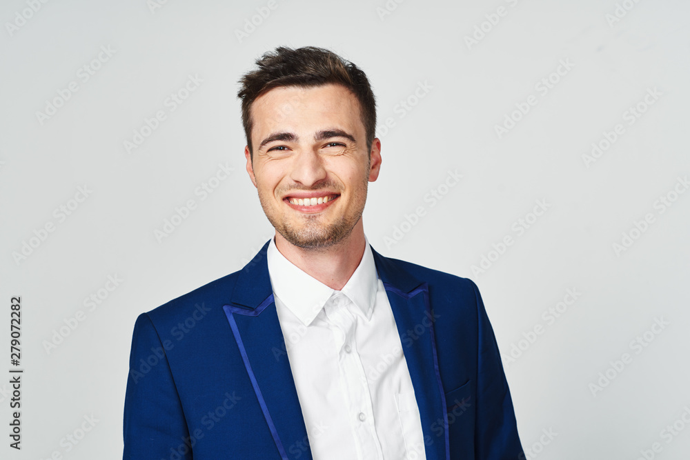 portrait of a businessman isolated on white portrait of a businessman isolated on white