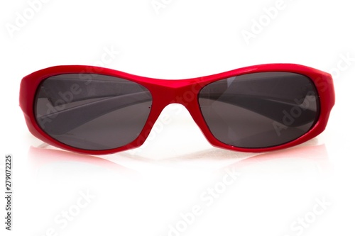 Shady Sunglasses With Red Rims