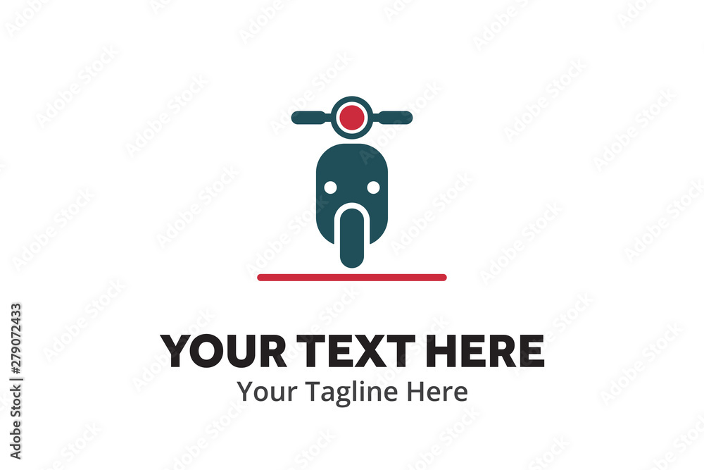 simple motorcycle logo creative design in flat style with color . emotorbike logo creative design for identity and club simple motorcycle logo creative design in flat style with color . emotorbike logo creative design for identity and club