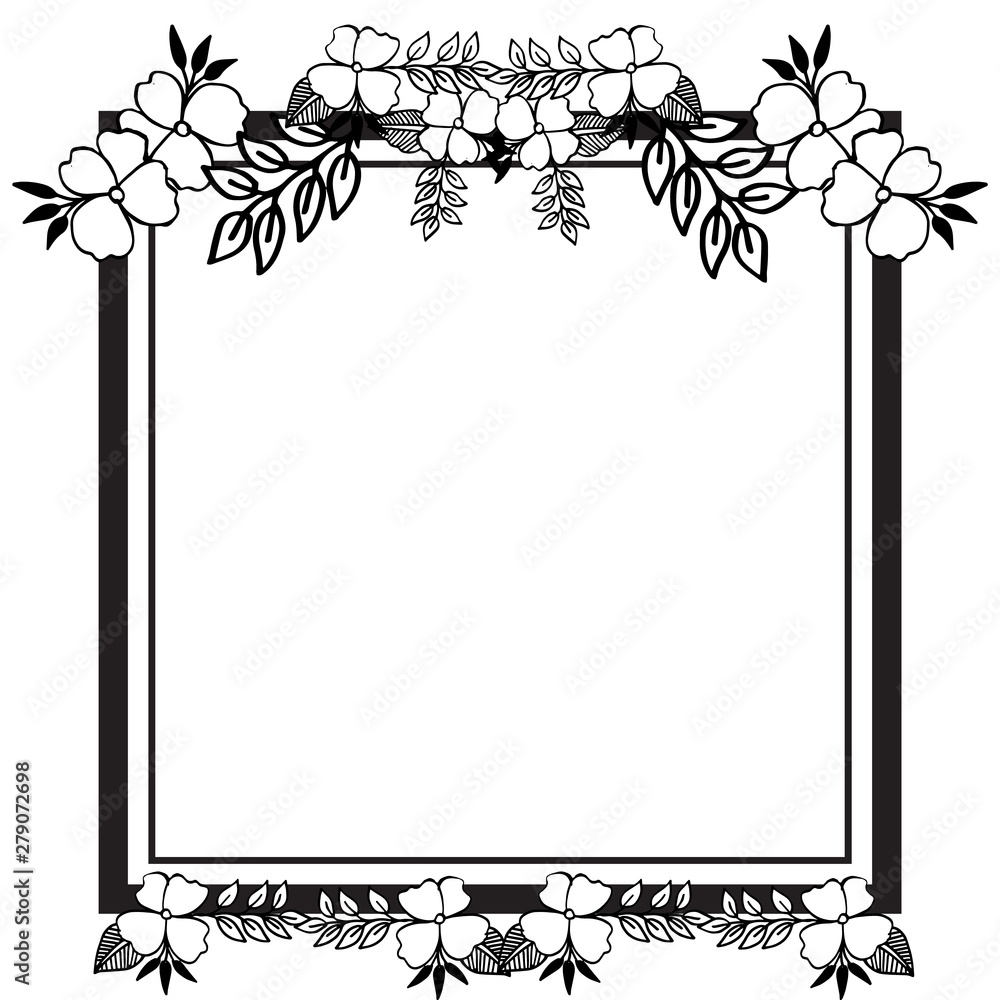 Fototapeta premium Floral element for design, pattern unique and elegant. Vector