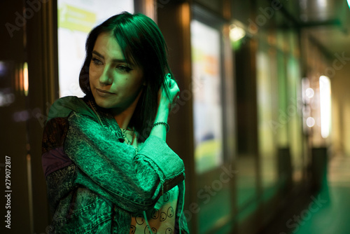 Photography Beautiful girl street portrait