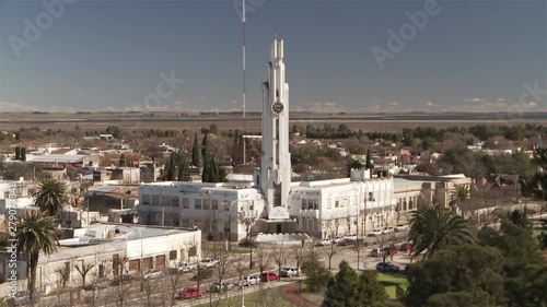 Town Hall in Carhue, Argentina, built by Francisco Salamone. These Buildings were some of the first examples of Modern Architecture in Rural Argentina. photo