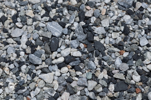 texture of stones on beach