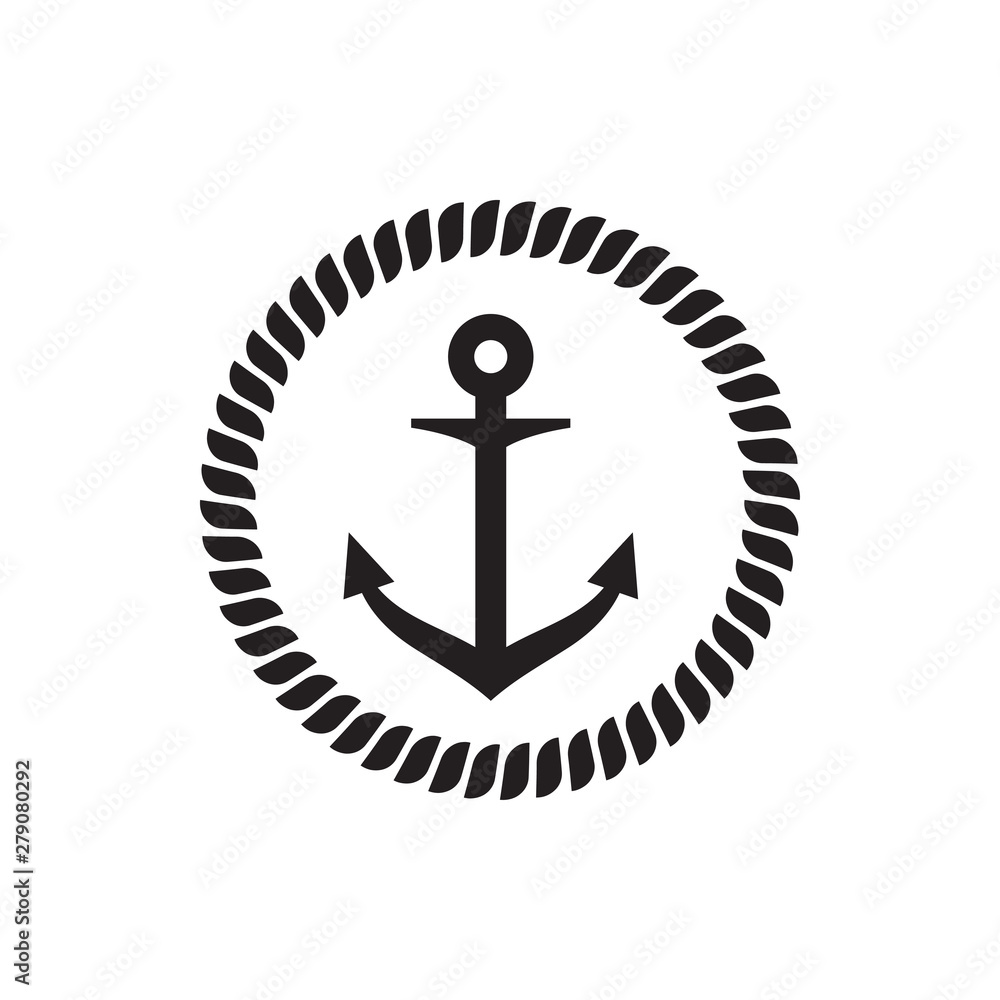 Anchor icon graphic design template vector illustration Anchor icon graphic design template vector illustration