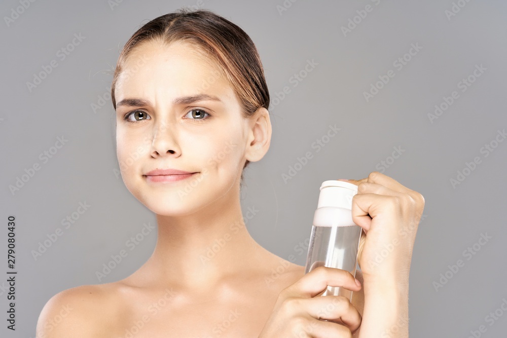 portrait of beautiful woman with perfect healthy skin portrait of beautiful woman with perfect healthy skin