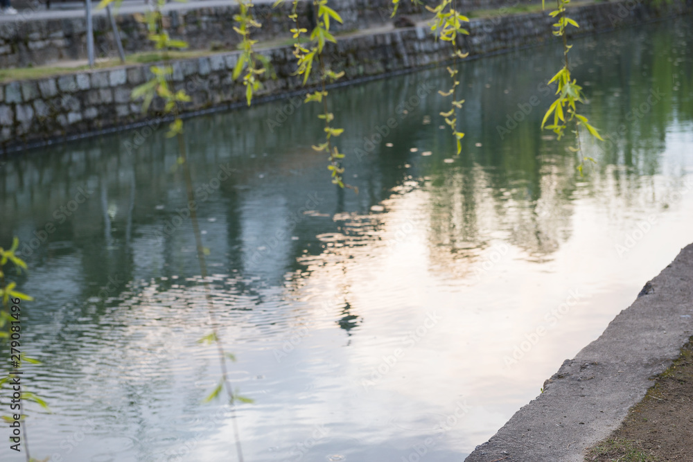 夕方の倉敷美観地区