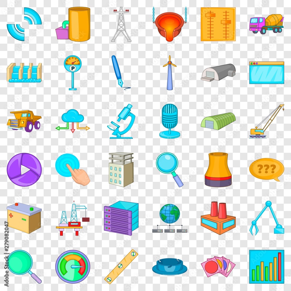 Repair cons set. Cartoon style of 36 repair vector icons for web for any design Repair cons set. Cartoon style of 36 repair vector icons for web for any design