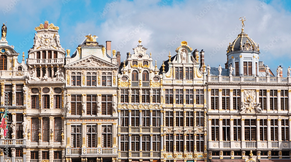 Grand place square and buildings
