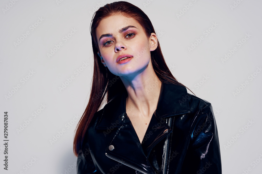 portrait of woman with perfect skin on face portrait of woman with perfect skin on face