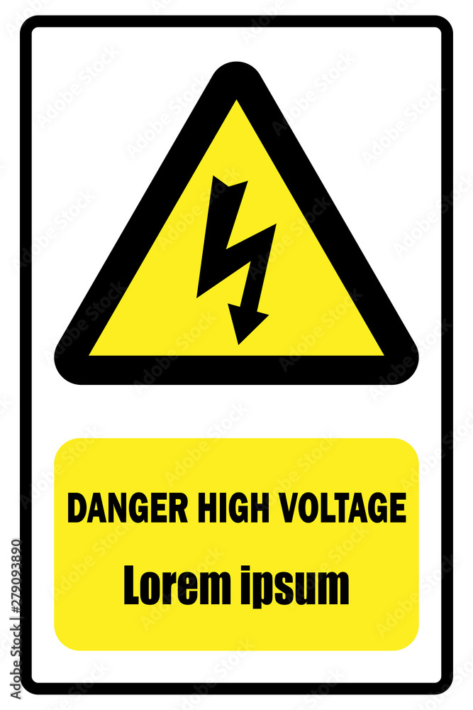 Warning and hazard symbols on yellow triangles vector collection.Safety in workplace. Yellow triangle.High quality Standard Warning sign collection. Warning and hazard symbols on yellow triangles vector collection.Safety in workplace. Yellow triangle.High quality Standard Warning sign collection.