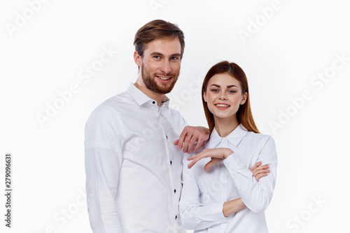 portrait of a young couple