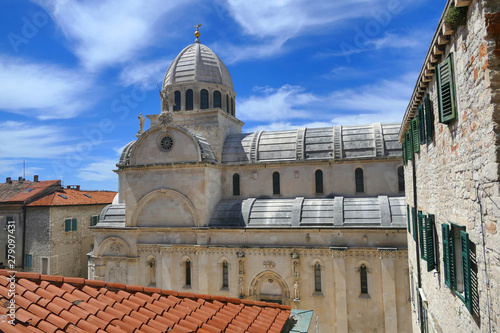 Historic Cathedral (Katedrala Svetog Jakova) Sibenik, Croatia photo