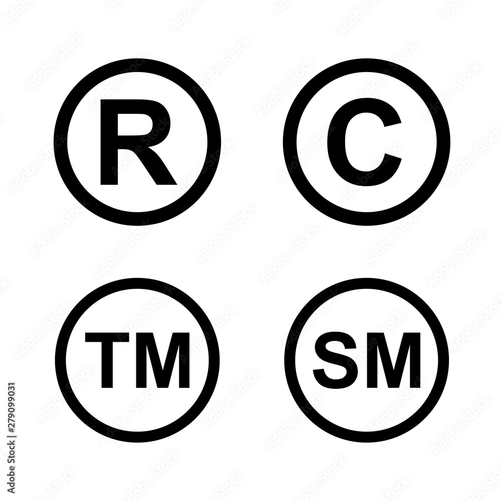 Register Trademark icon vector symbol illustration Register Trademark icon vector symbol illustration