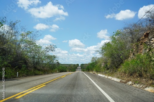 Straße in Mexiko