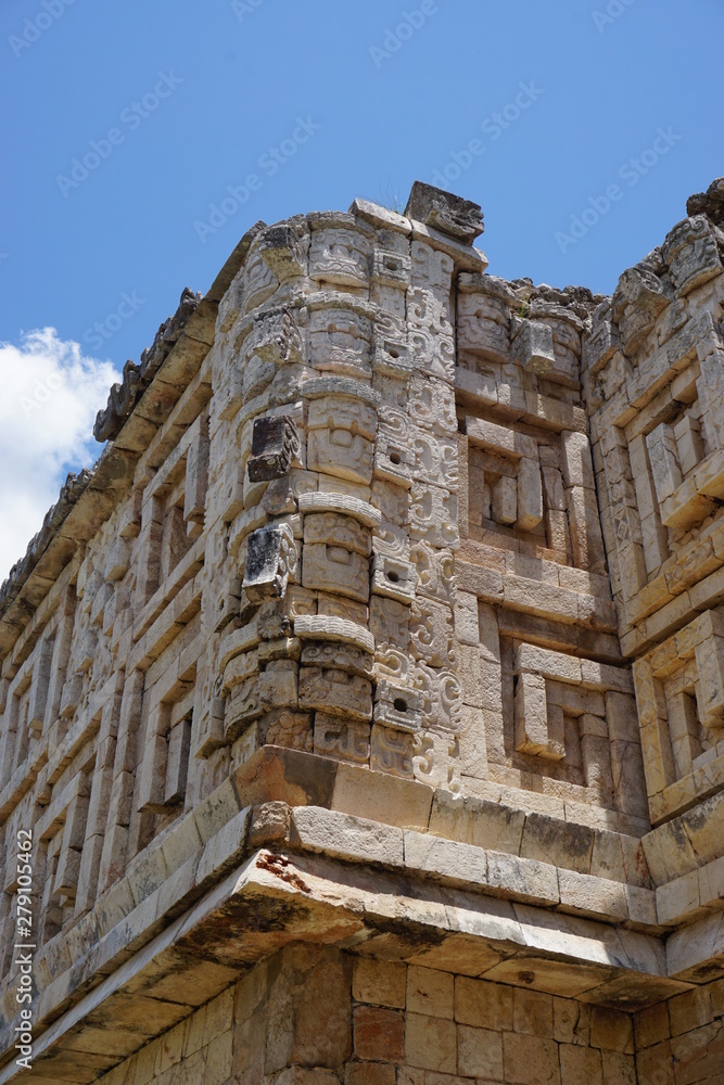 Maya Ruine Uxmal in Mexiko
