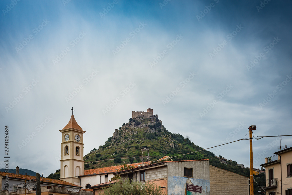 Castello di Burgos in Sardinia, Italy