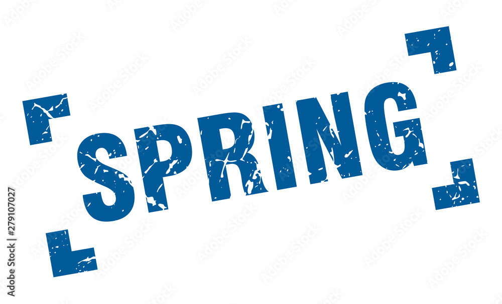 spring stamp. spring square grunge sign. spring spring stamp. spring square grunge sign. spring