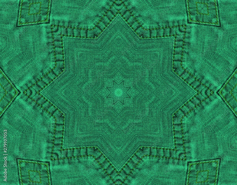 Jeans design. Jeans kaleidoscopic pattern. Jeans design. Jeans kaleidoscopic pattern.